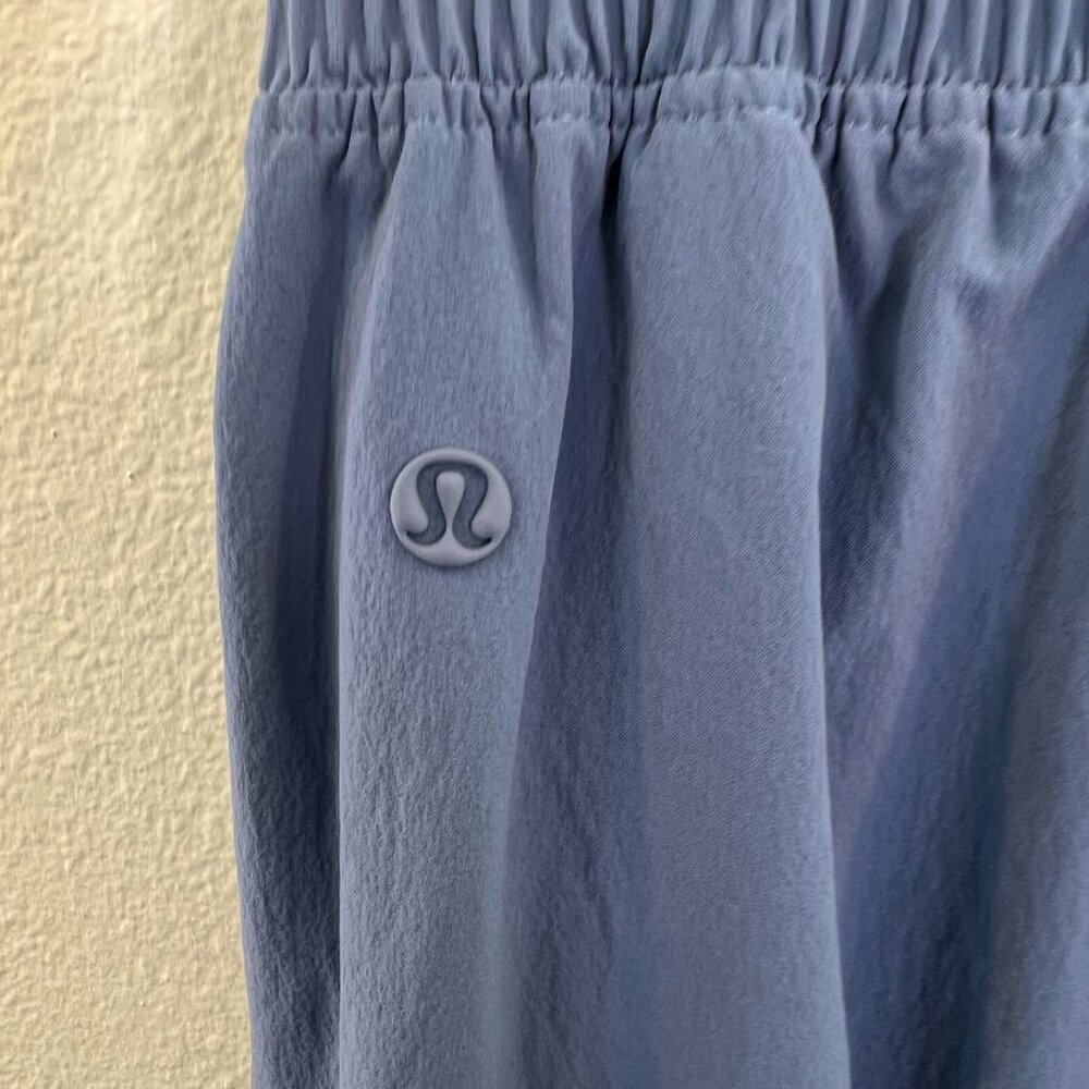 Lululemon sz XS/4 Stretch Woven Wide-Leg High-Rise Pant OASIS BLUE SOLD OUT - Picture 4 of 8